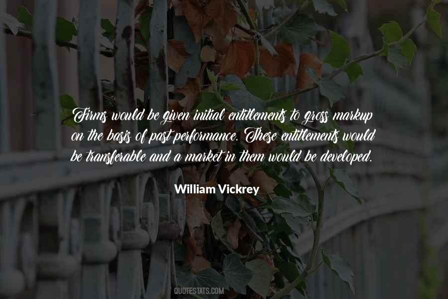 William Vickrey Quotes #1110418