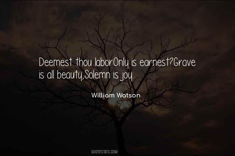 William Watson Quotes #676892