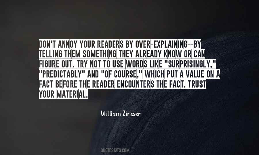 William Zinsser Quotes #434861