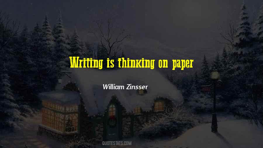 William Zinsser Quotes #43888