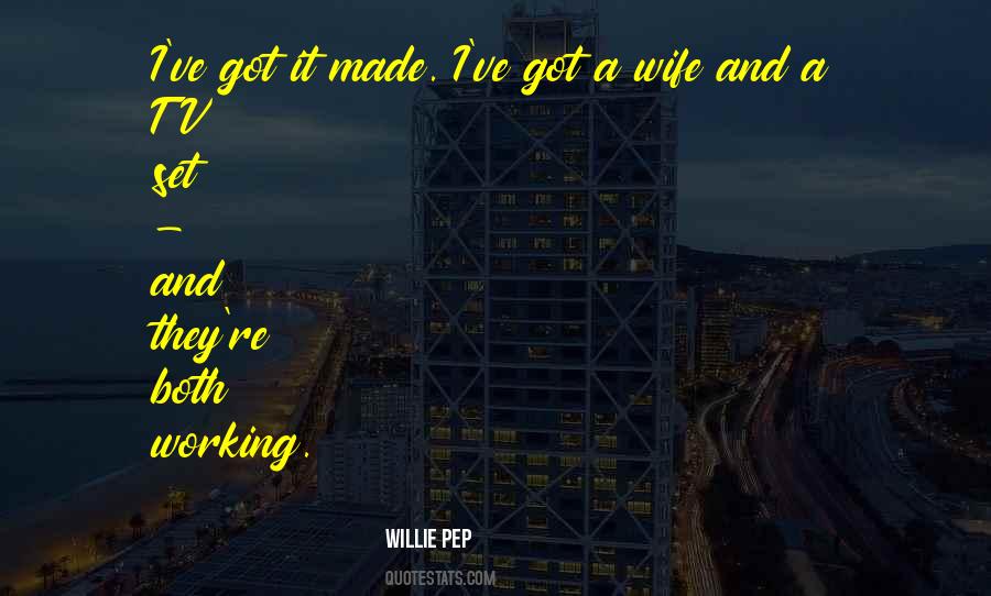 Willie Pep Quotes #810954