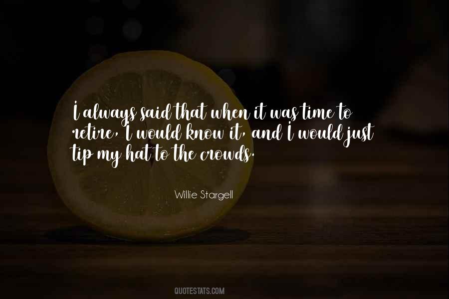Willie Stargell Quotes #436193