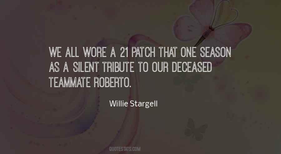 Willie Stargell Quotes #864463