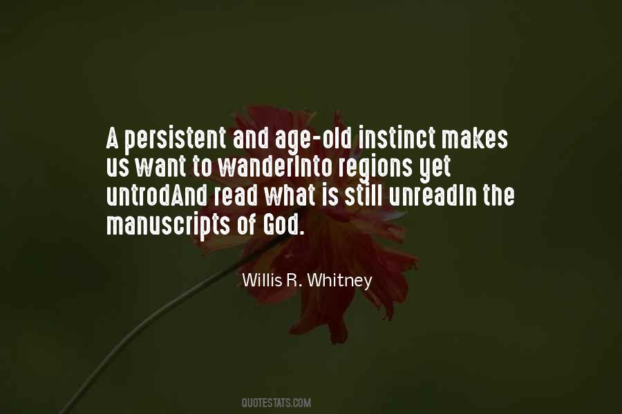 Willis R. Whitney Quotes #166964