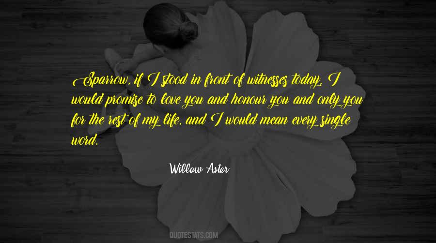 Willow Aster Quotes #107649