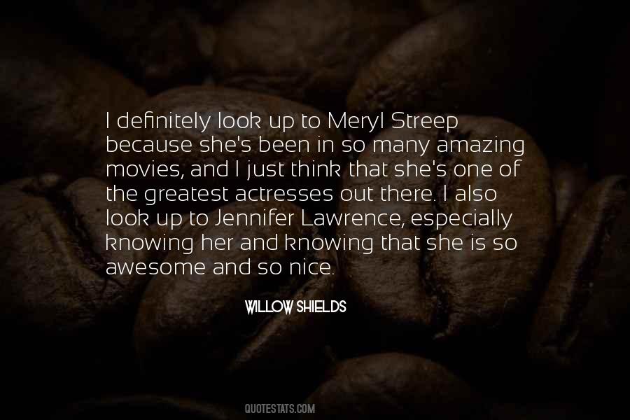 Willow Shields Quotes #60888