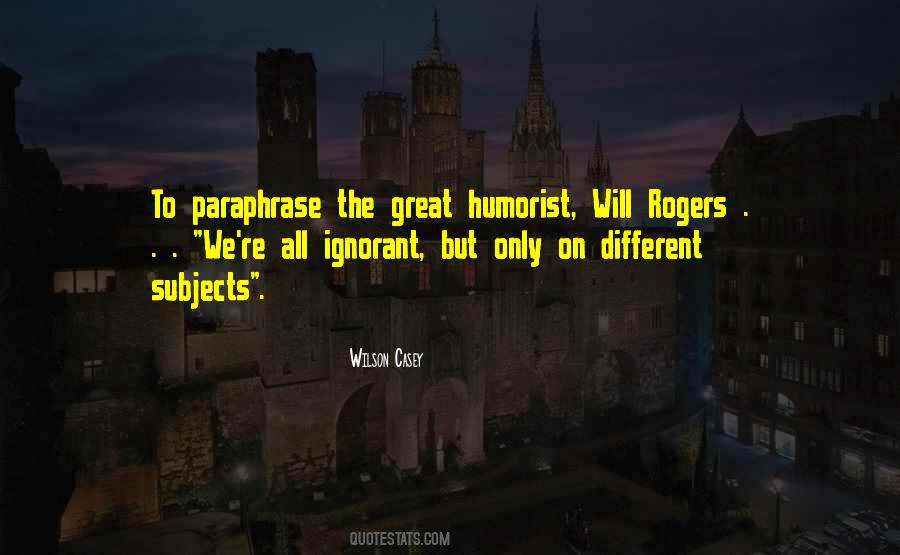 Wilson Casey Quotes #1705146