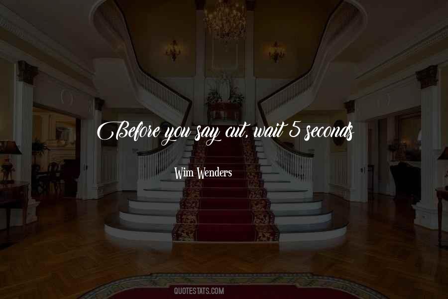 Wim Wenders Quotes #1052481