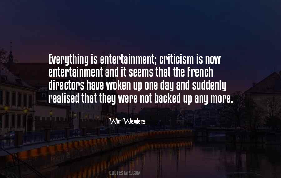 Wim Wenders Quotes #1385665
