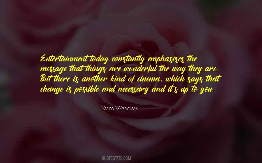 Wim Wenders Quotes #1408014