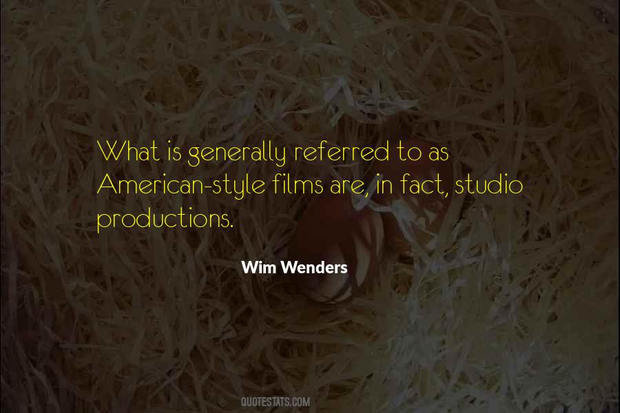 Wim Wenders Quotes #1604224