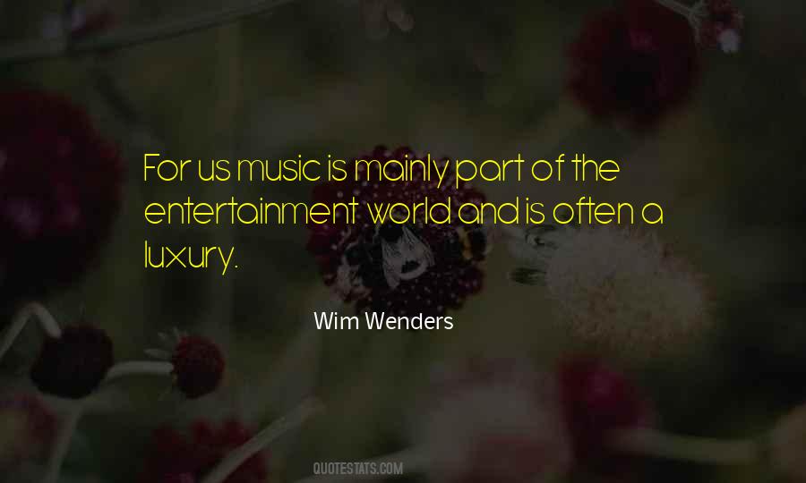 Wim Wenders Quotes #481074