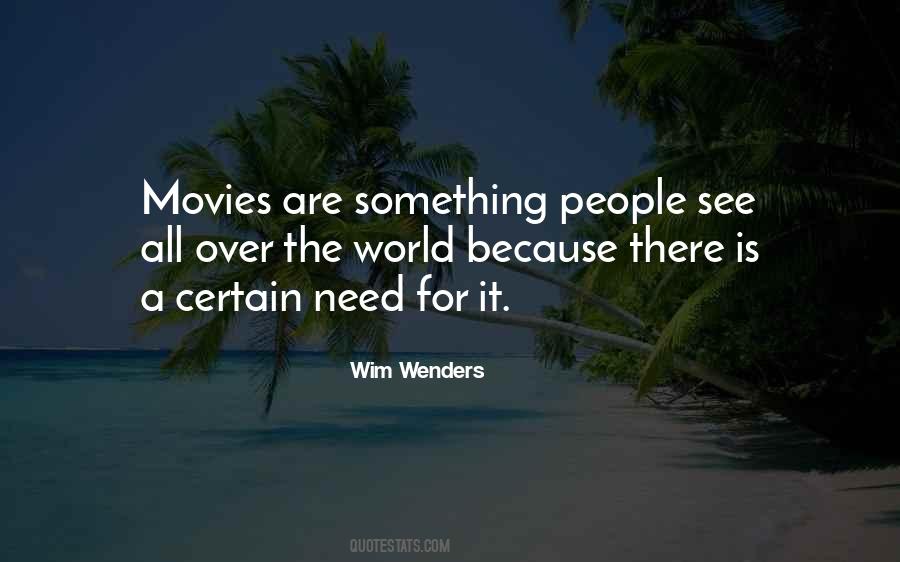 Wim Wenders Quotes #538377