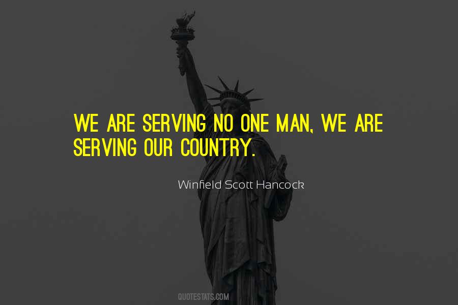 Winfield Scott Hancock Quotes #1218151