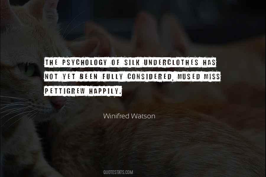 Winifred Watson Quotes #1627463