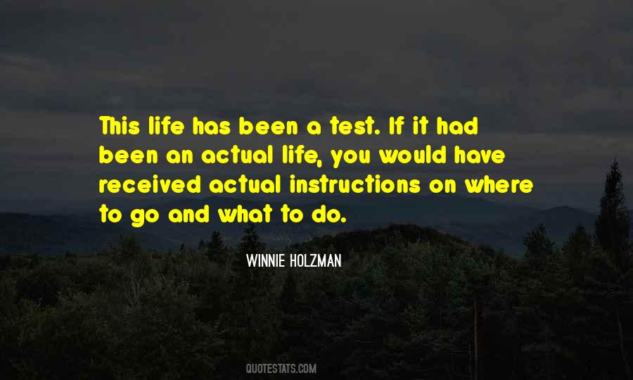 Winnie Holzman Quotes #556922 Winnie Holzman Quotes #556922