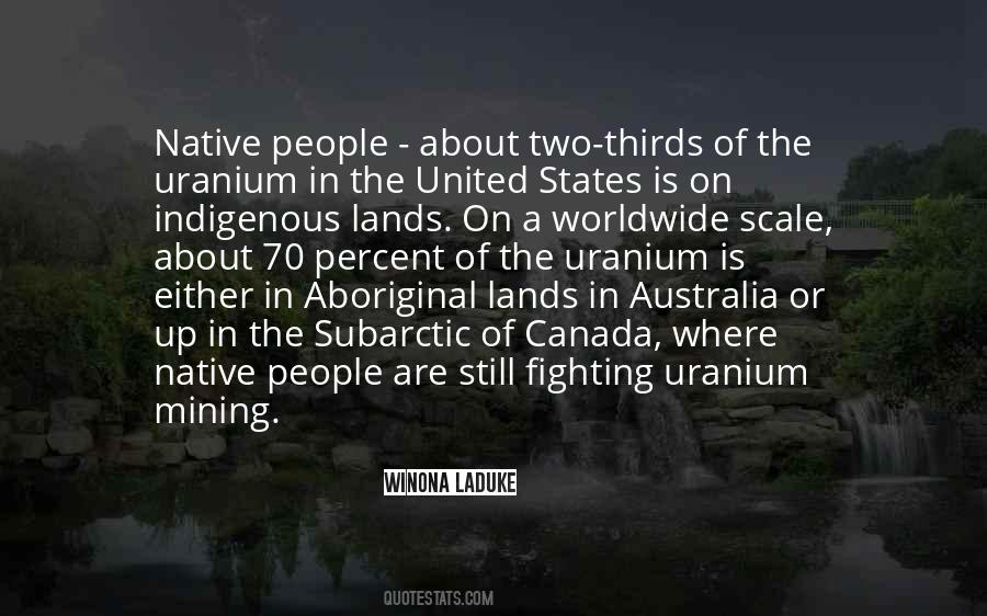 Winona LaDuke Quotes #865964