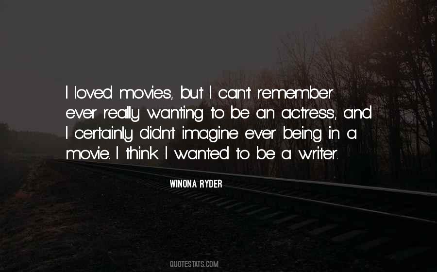 Winona Ryder Quotes #1141869