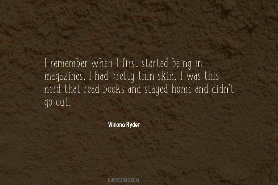 Winona Ryder Quotes #1802305