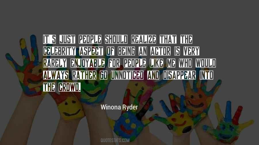 Winona Ryder Quotes #644157