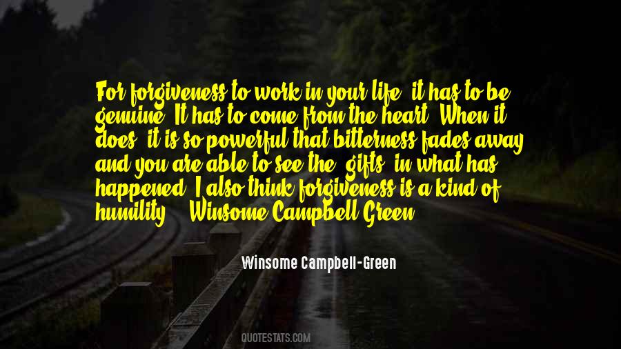 Winsome Campbell-Green Quotes #383495
