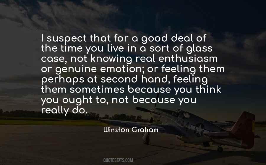 Winston Graham Quotes #1322129