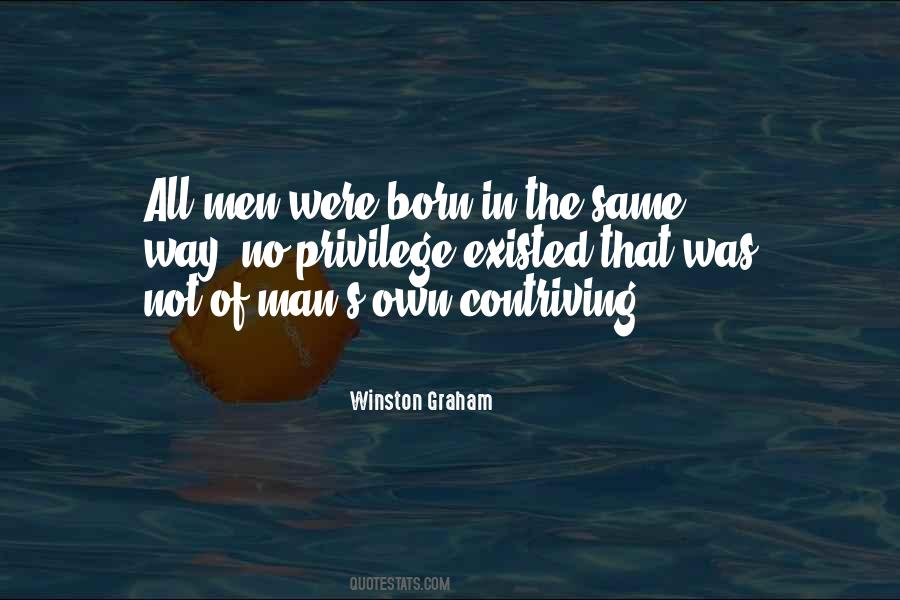 Winston Graham Quotes #1441199