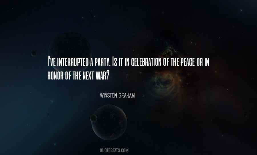 Winston Graham Quotes #1462387