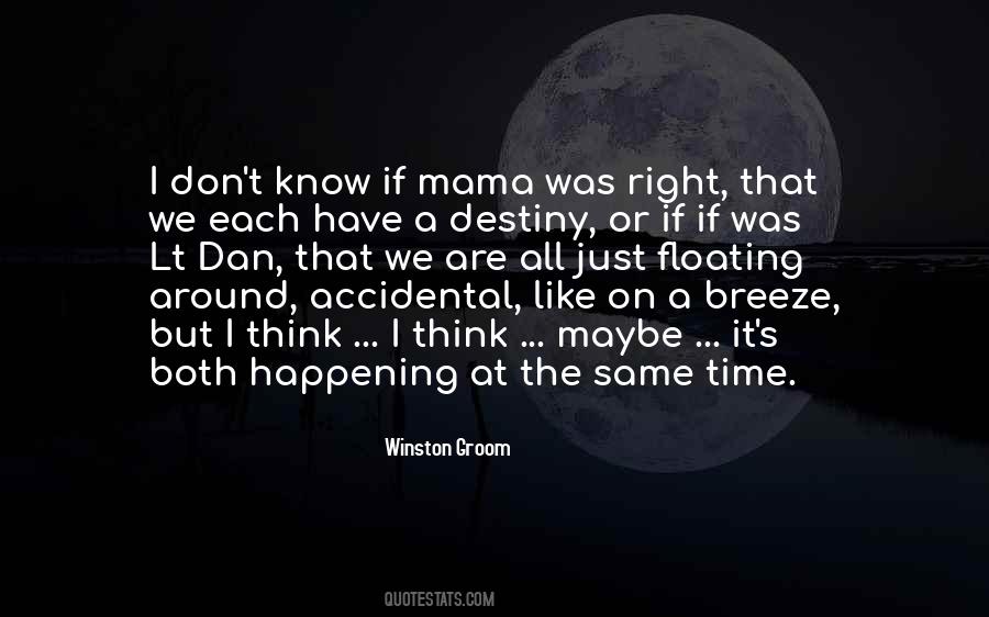 Winston Groom Quotes #512456