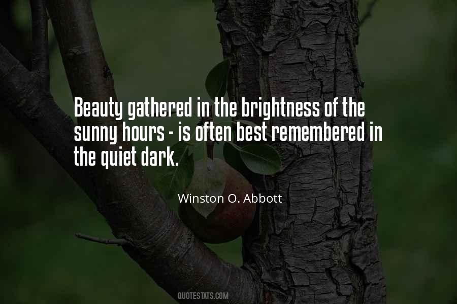 Winston O. Abbott Quotes #1406220 Winston O. Abbott Quotes #1406220