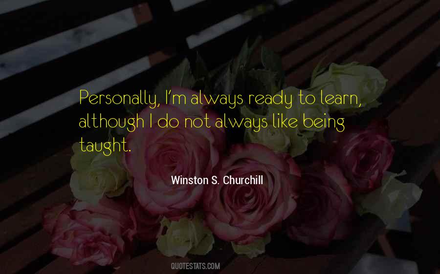 Winston S. Churchill Quotes #1232806