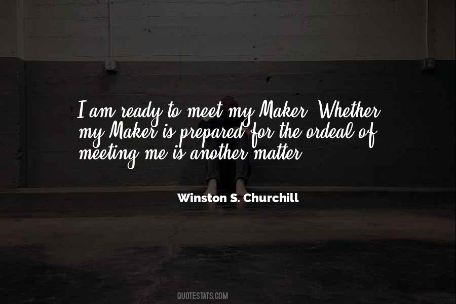 Winston S. Churchill Quotes #247199