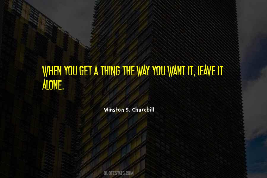 Winston S. Churchill Quotes #83554