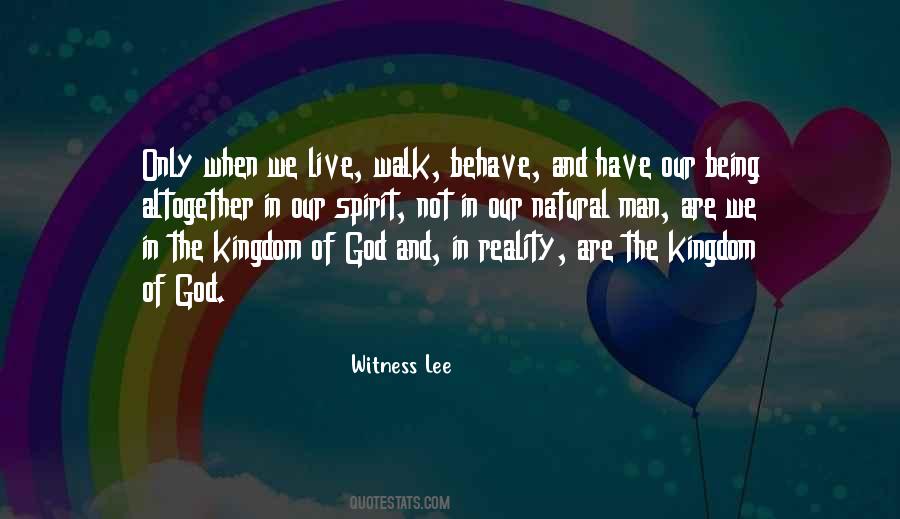 Witness Lee Quotes #141409