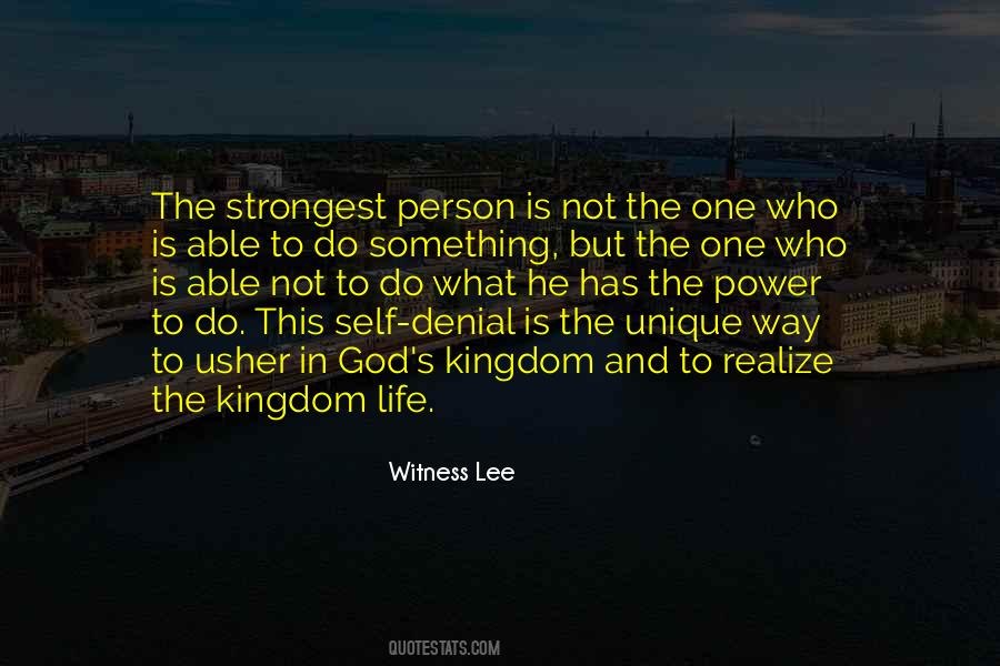 Witness Lee Quotes #1559702