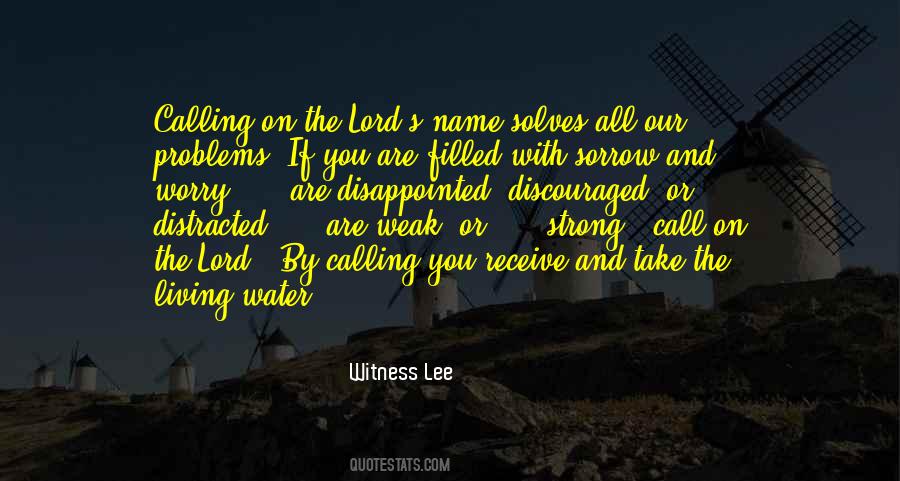 Witness Lee Quotes #175742