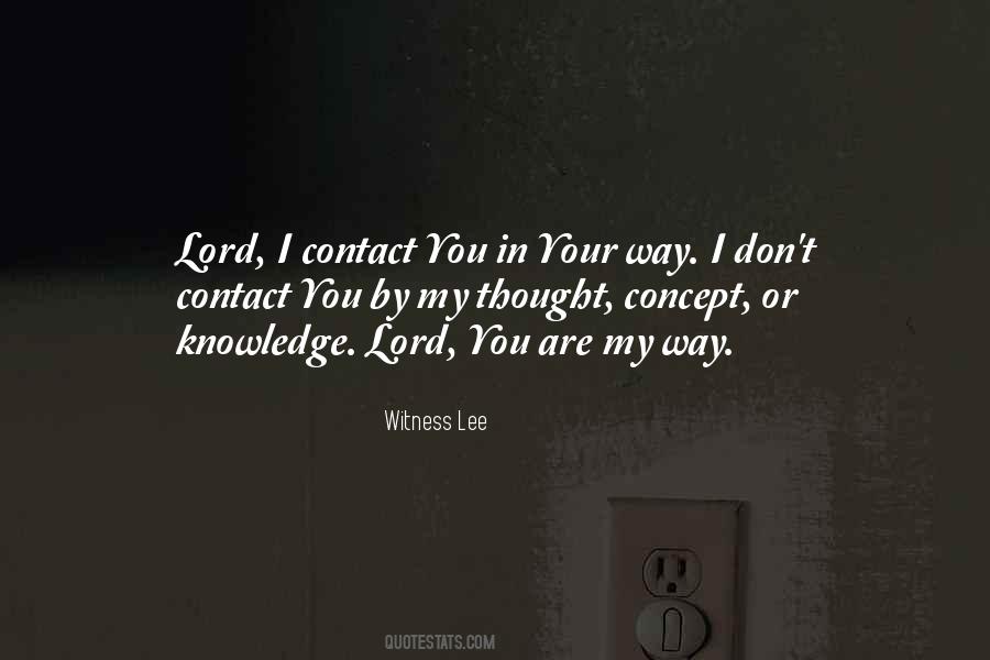 Witness Lee Quotes #260313
