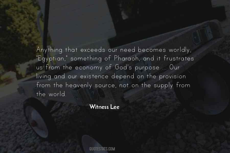 Witness Lee Quotes #306897