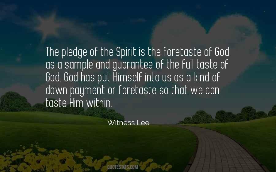 Witness Lee Quotes #724771