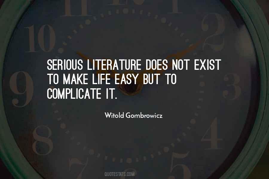 Witold Gombrowicz Quotes #112431