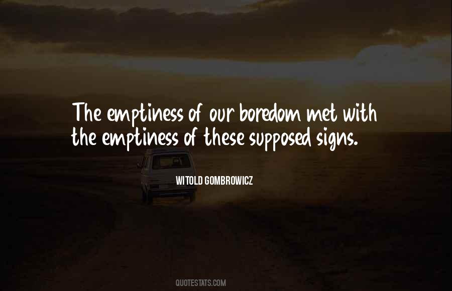 Witold Gombrowicz Quotes #1394931