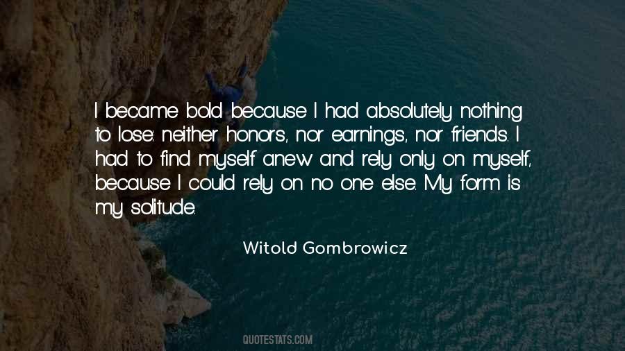 Witold Gombrowicz Quotes #1868571