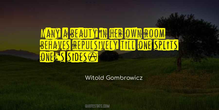 Witold Gombrowicz Quotes #83262