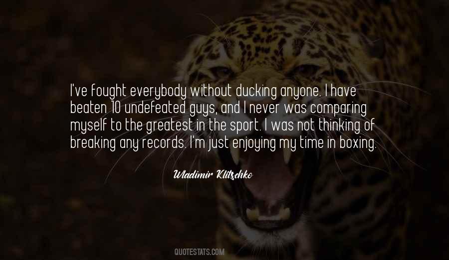 Wladimir Klitschko Quotes #1027979