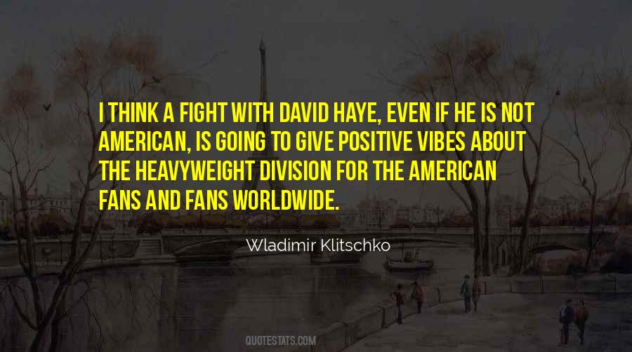 Wladimir Klitschko Quotes #1596028