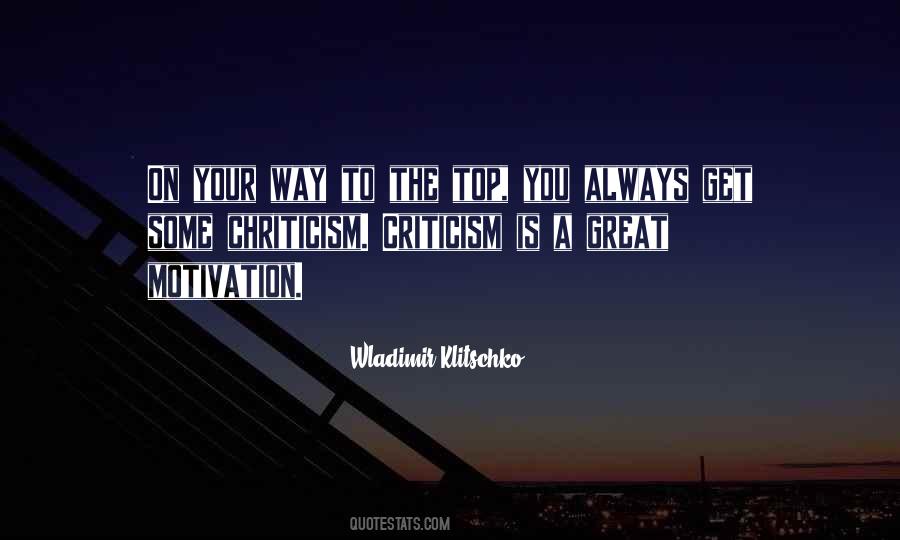 Wladimir Klitschko Quotes #483723
