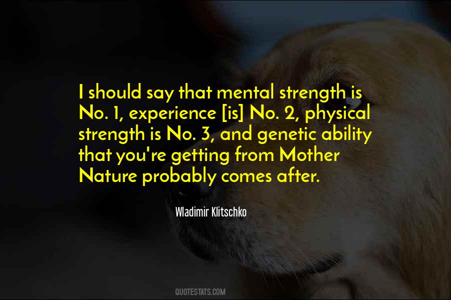 Wladimir Klitschko Quotes #541214