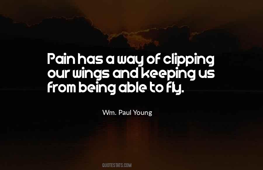 Wm. Paul Young Quotes #1321006