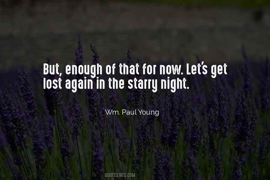 Wm. Paul Young Quotes #1796532