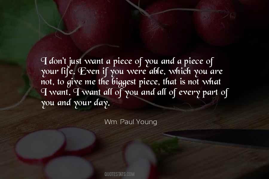 Wm. Paul Young Quotes #337476